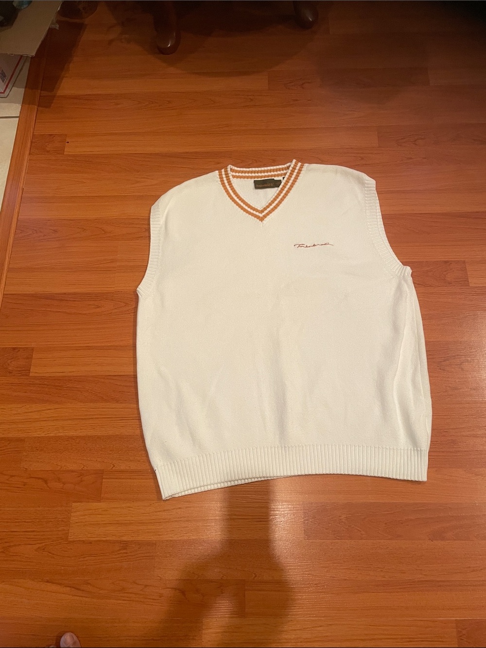 Timberland Men’s Classic V‑Neck Knit Sweater Vest